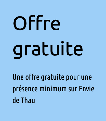 Offre gratuite Envie de Thau
