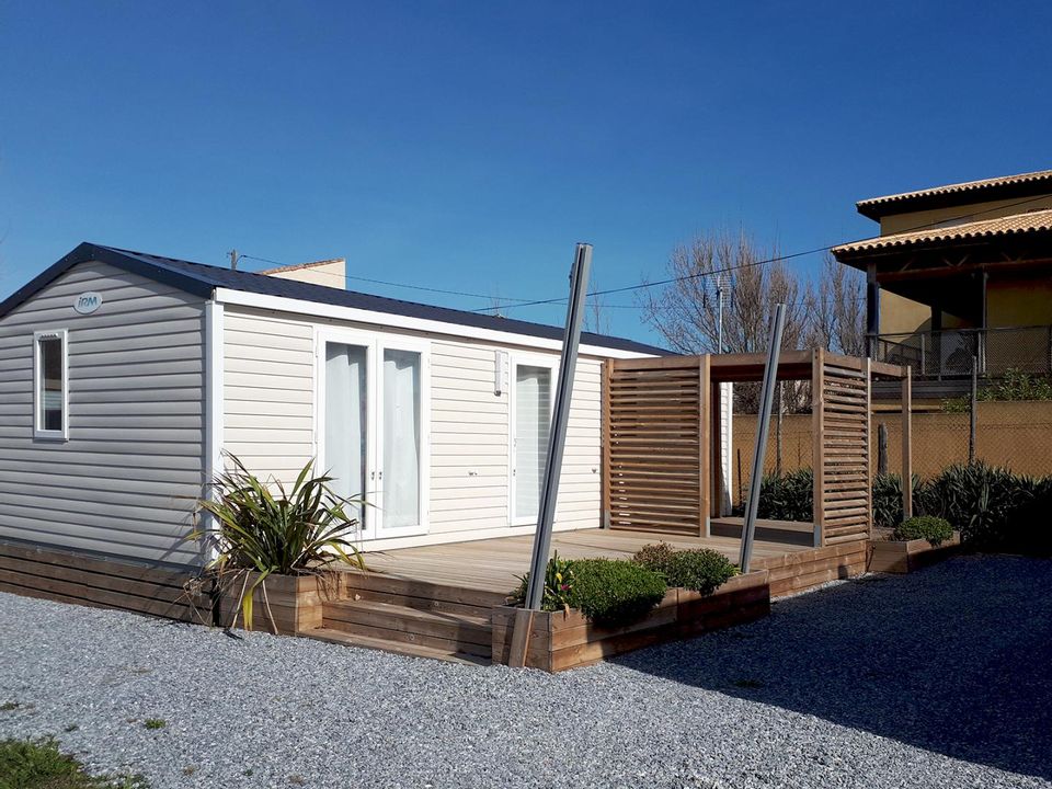 Camping Robinson à Marseillan Plage- appartement monkey