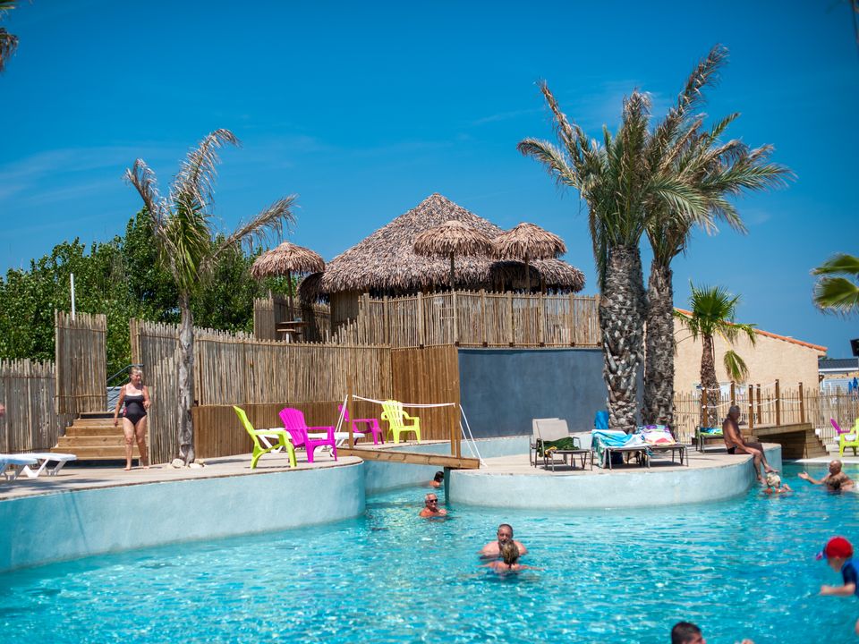 Camping Robinson à Marseillan Plage - espace aquatique