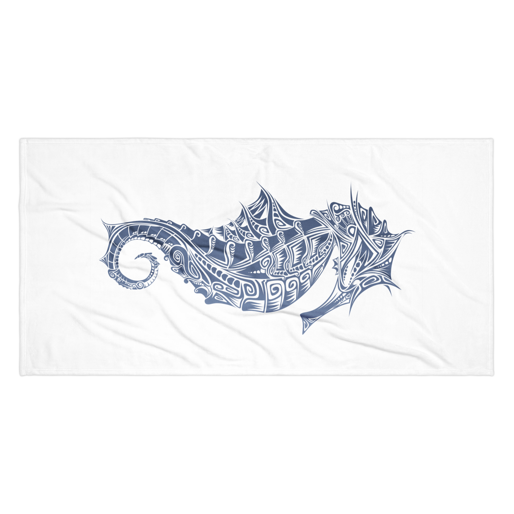 Serviette de plage hippocampe de l’étang de Thau – Image 2