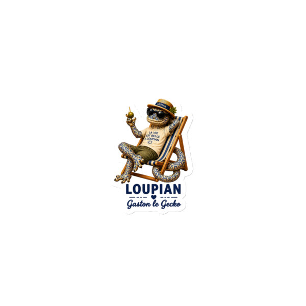 Magnet Loupian – Gaston le Gecko - 3x3