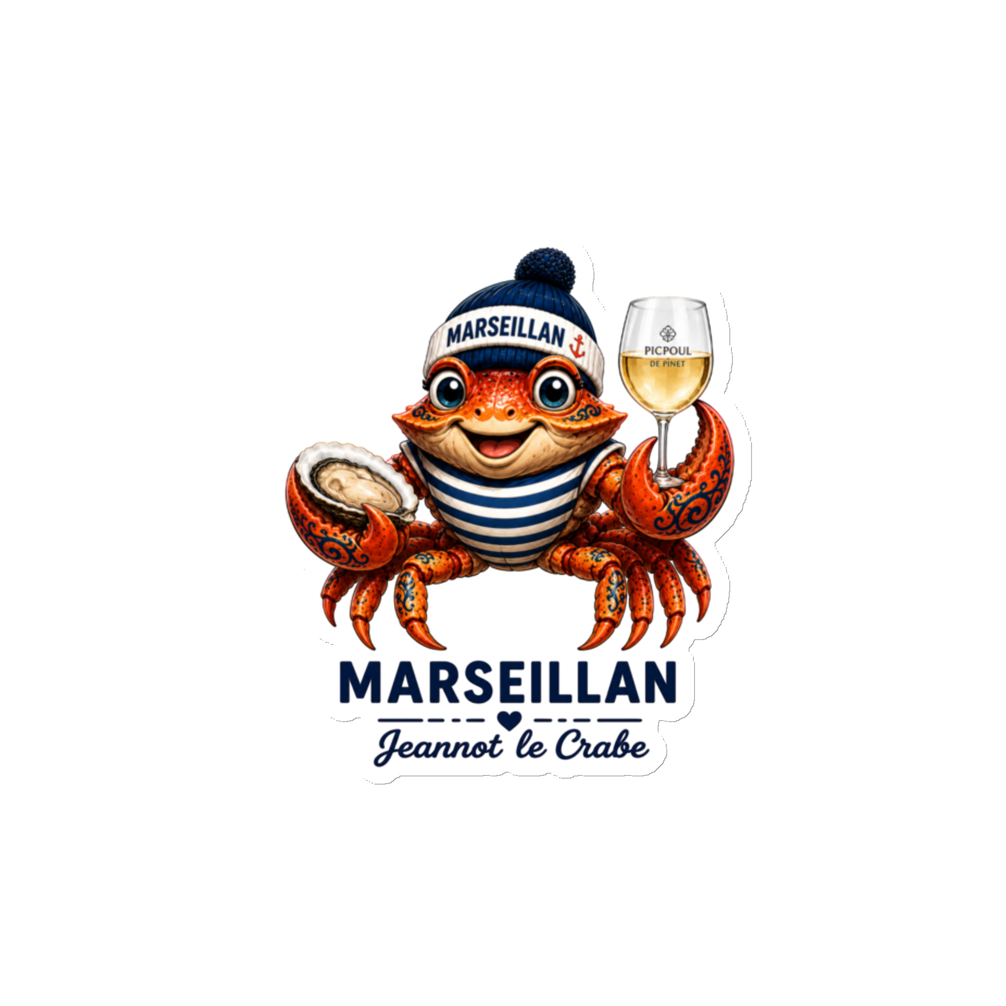 Magnet Marseillan – Jeannot le Crabe