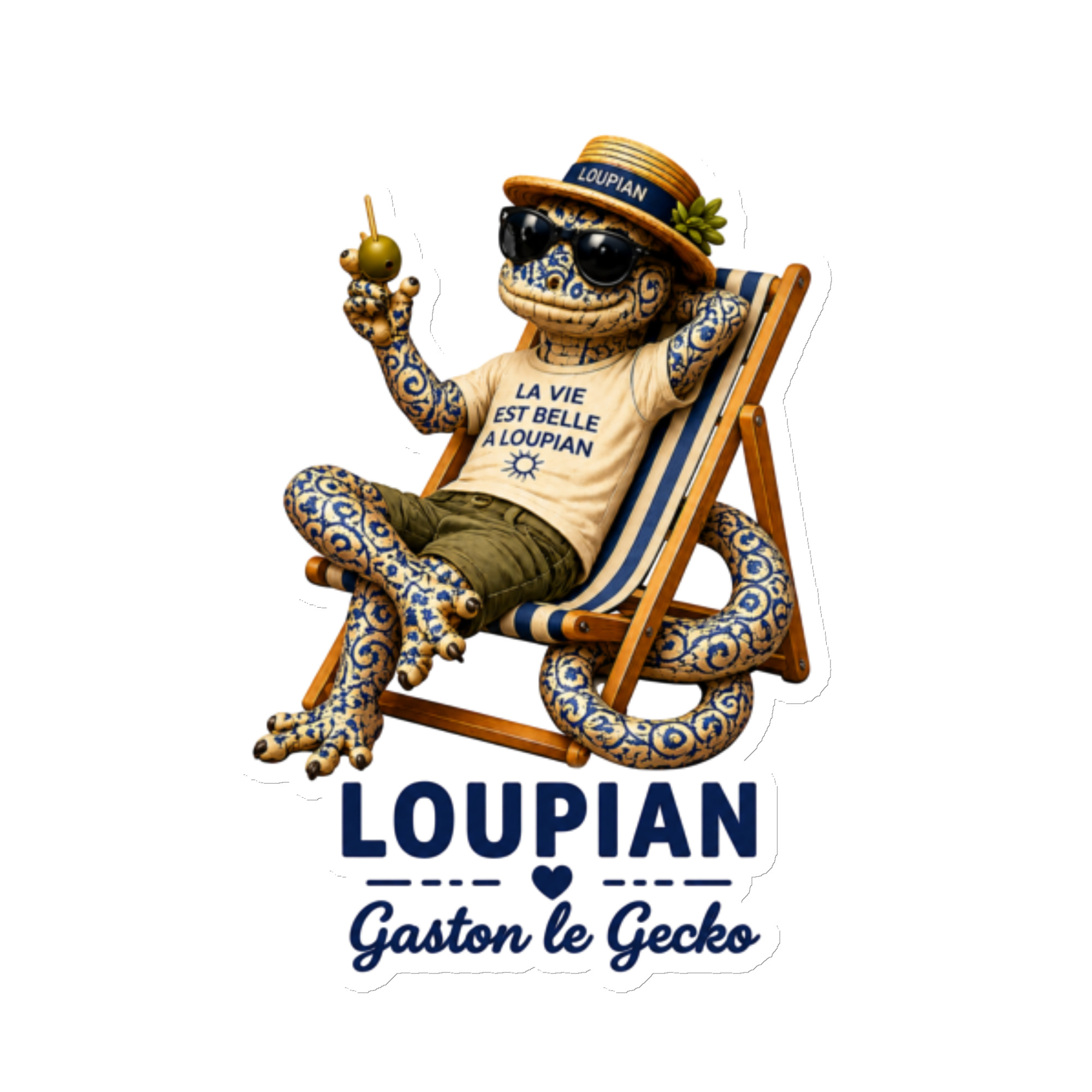 Magnet Loupian – Gaston le Gecko