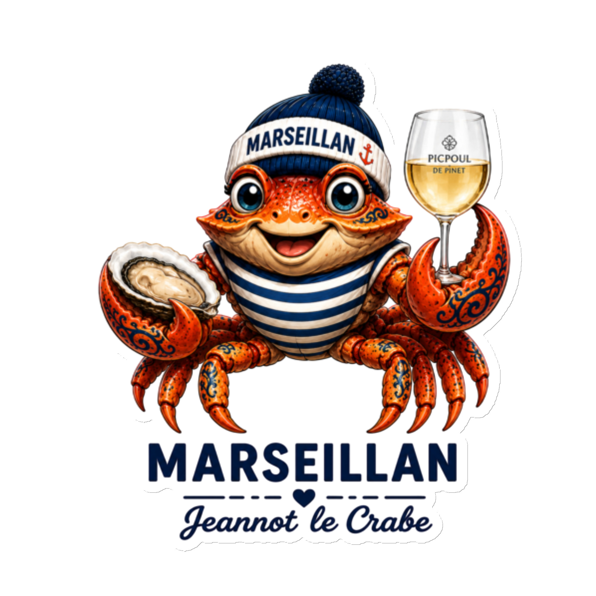 Magnet Marseillan – Jeannot le Crabe