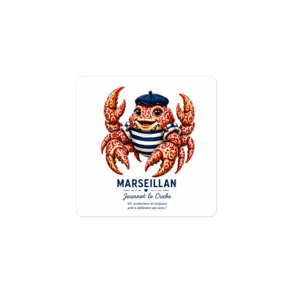 Sticker Marseillan – Jeannot le Crabe | Collection TeamThau