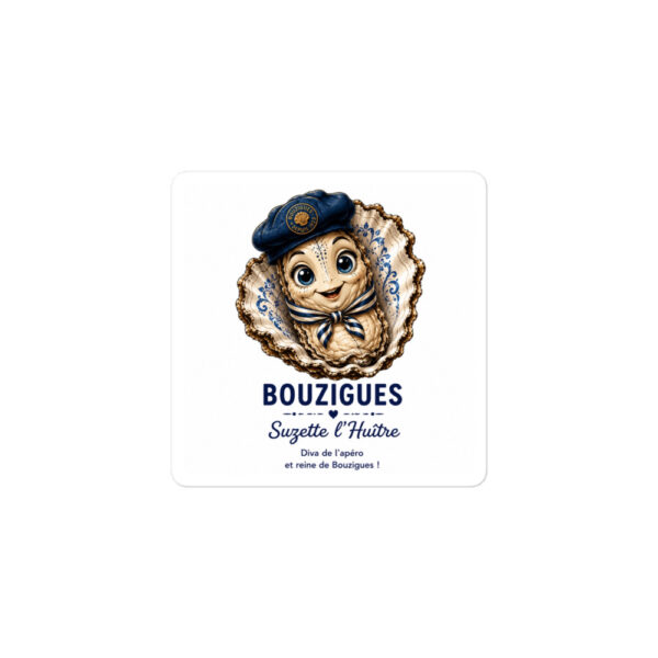 Sticker Bouzigues – Suzette l’Huître | Collection TeamThau