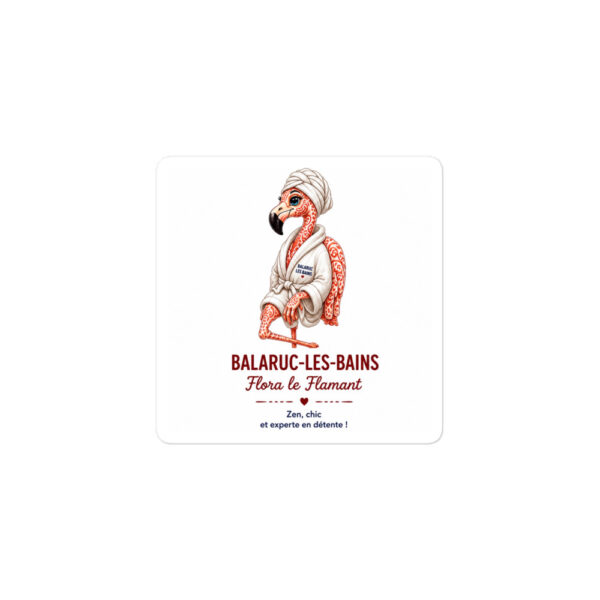 Sticker Balaruc-les-Bains – Flora le Flamant | Collection TeamThau