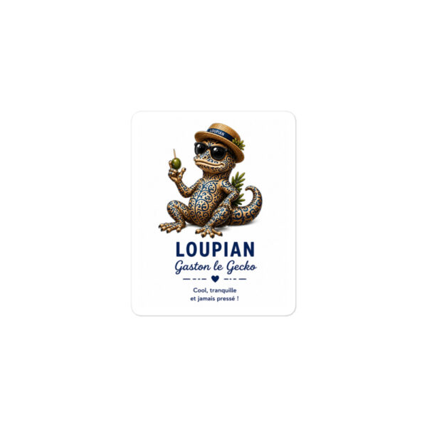 Sticker Loupian – Gaston le Gecko | Collection TeamThau
