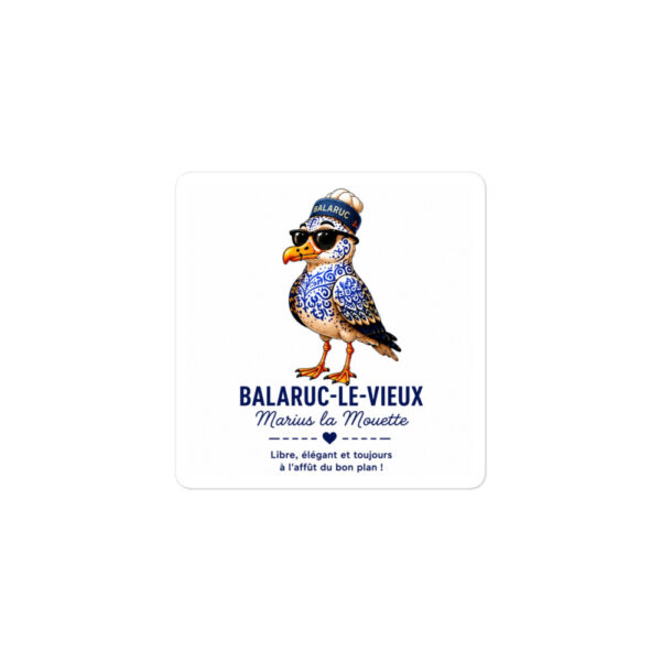 Sticker Balaruc-le-Vieux – Marius la Mouette | Collection TeamThau