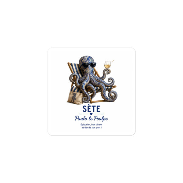 Sticker Sète – Paulo le Poulpe | Collection TeamThau