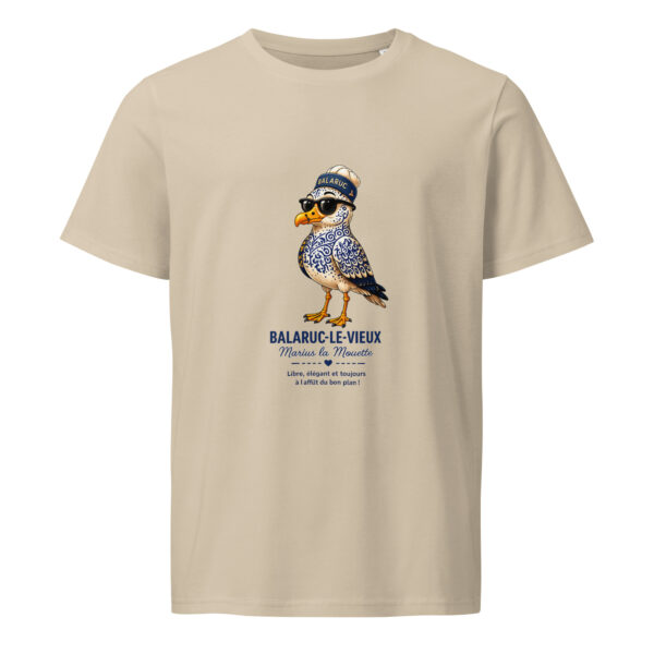 T-shirt Balaruc-le-Vieux Marius la Mouette – Le charme authentique de l’étang de Thau