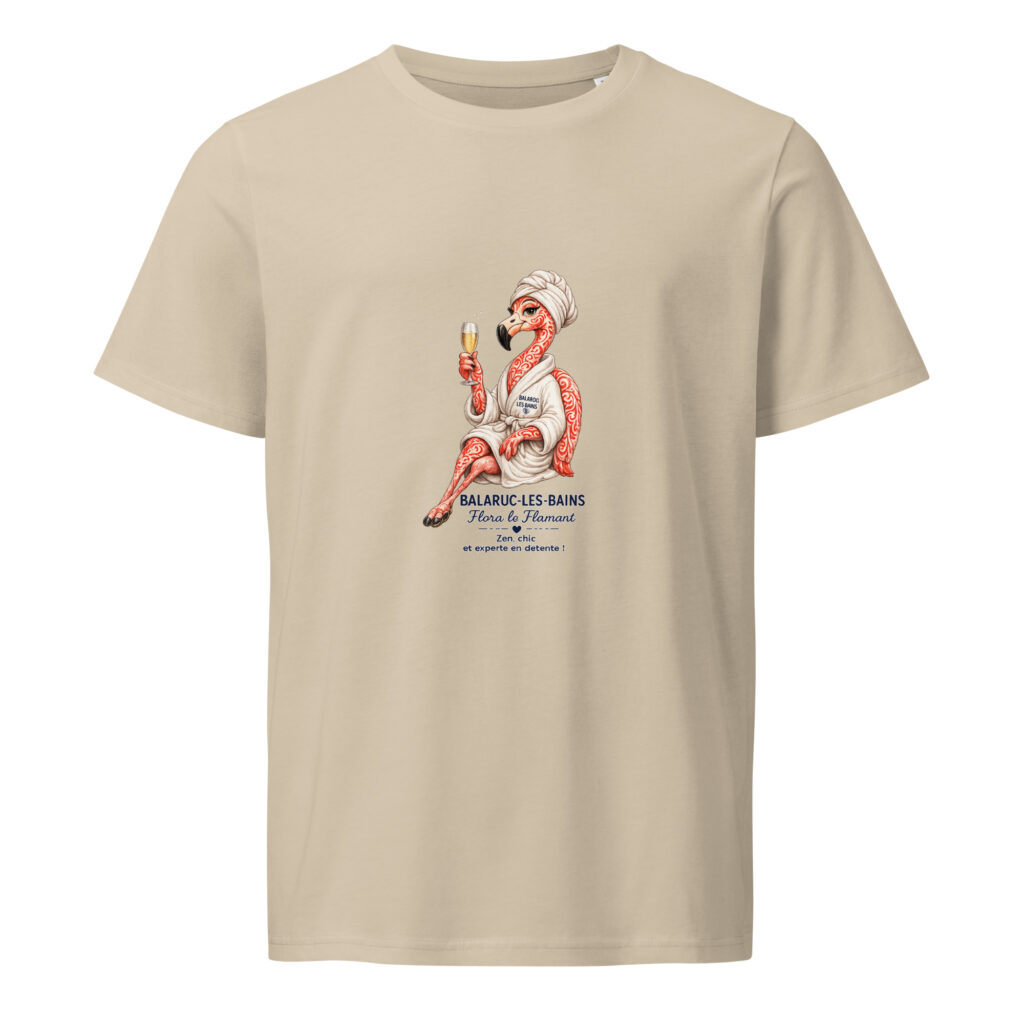 T-shirt Flora le Flamant – Balaruc-les-Bains | TeamThau