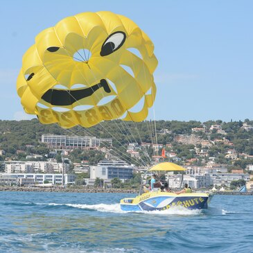 Parachute ascensionnel à Sète