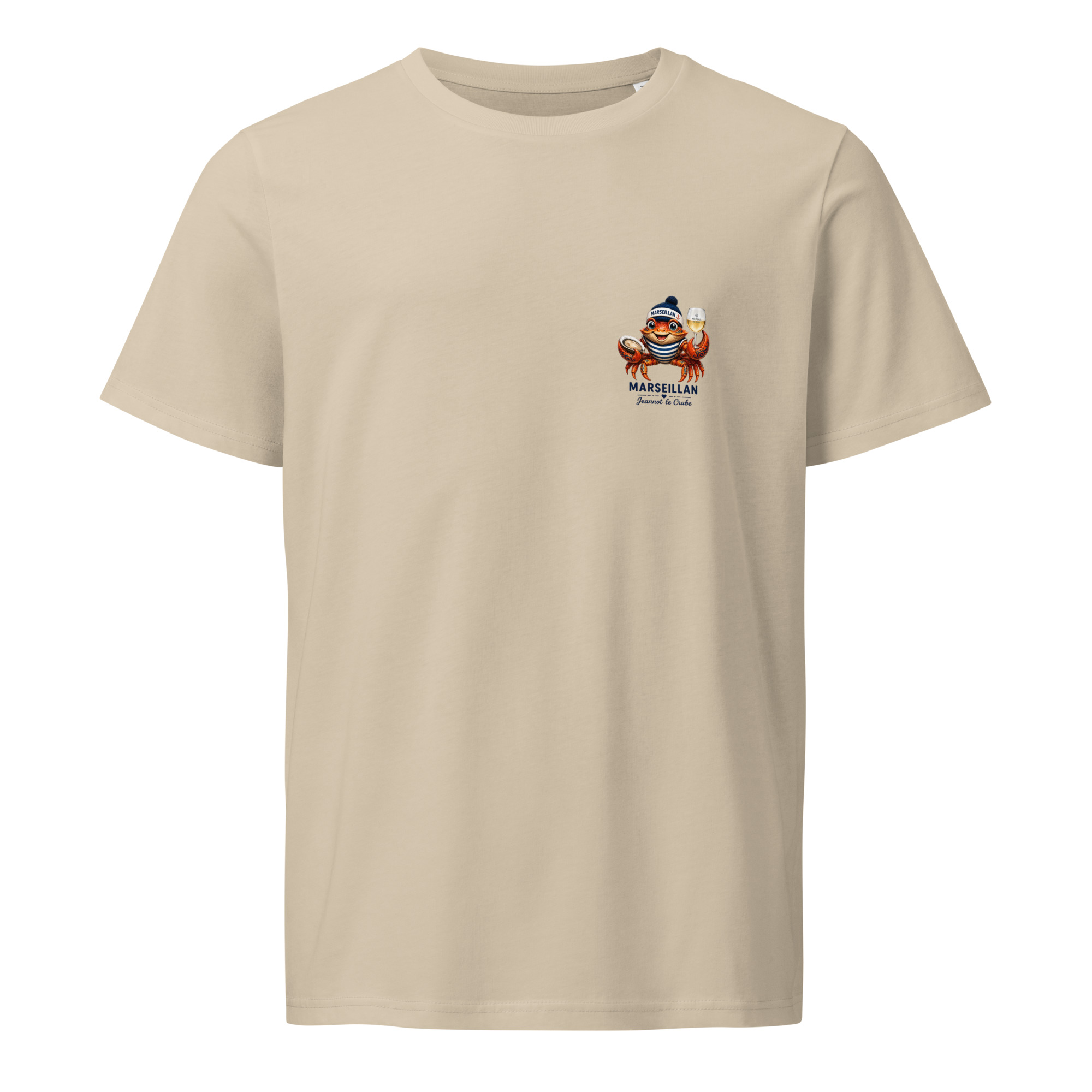 T-shirt Jeannot de Marseillan – Petit motif côté cœur