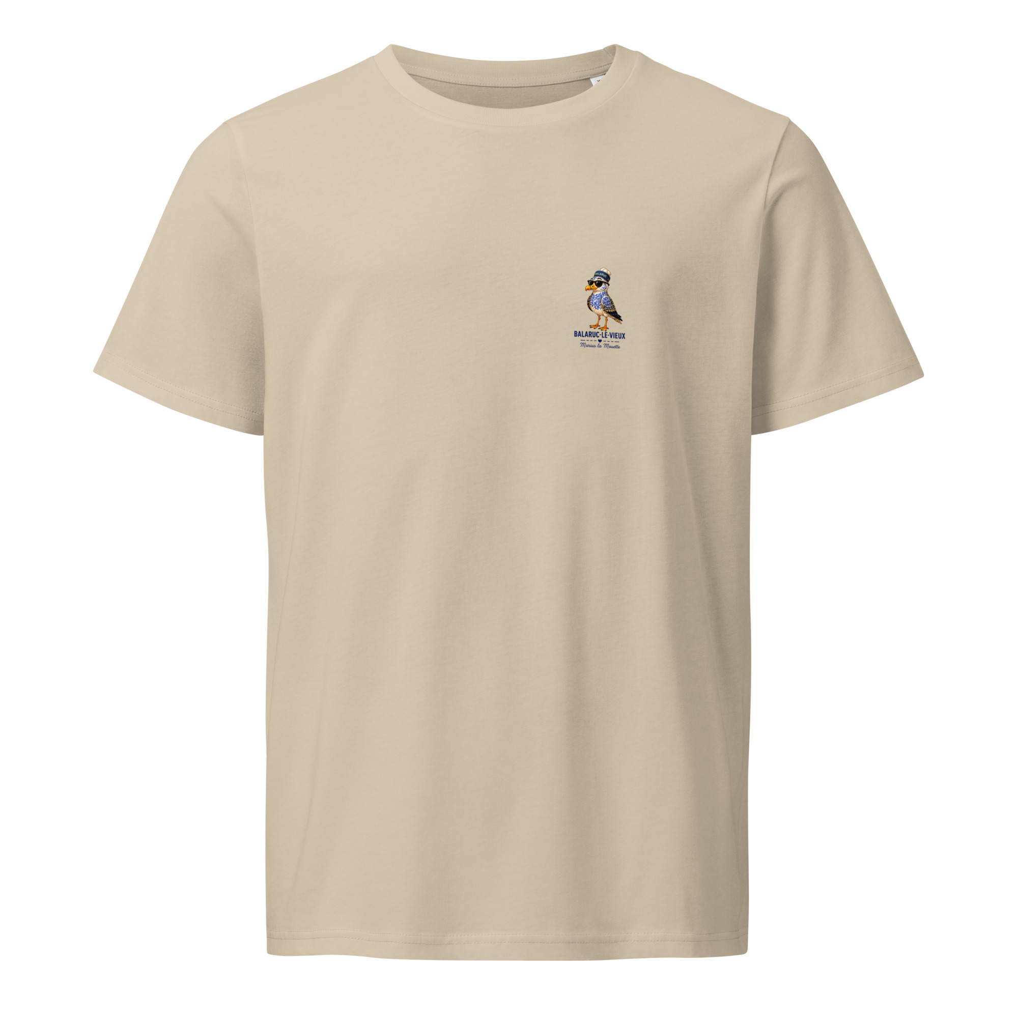 T-shirt Marius de Balaruc-le-Vieux – Petit motif côté cœur