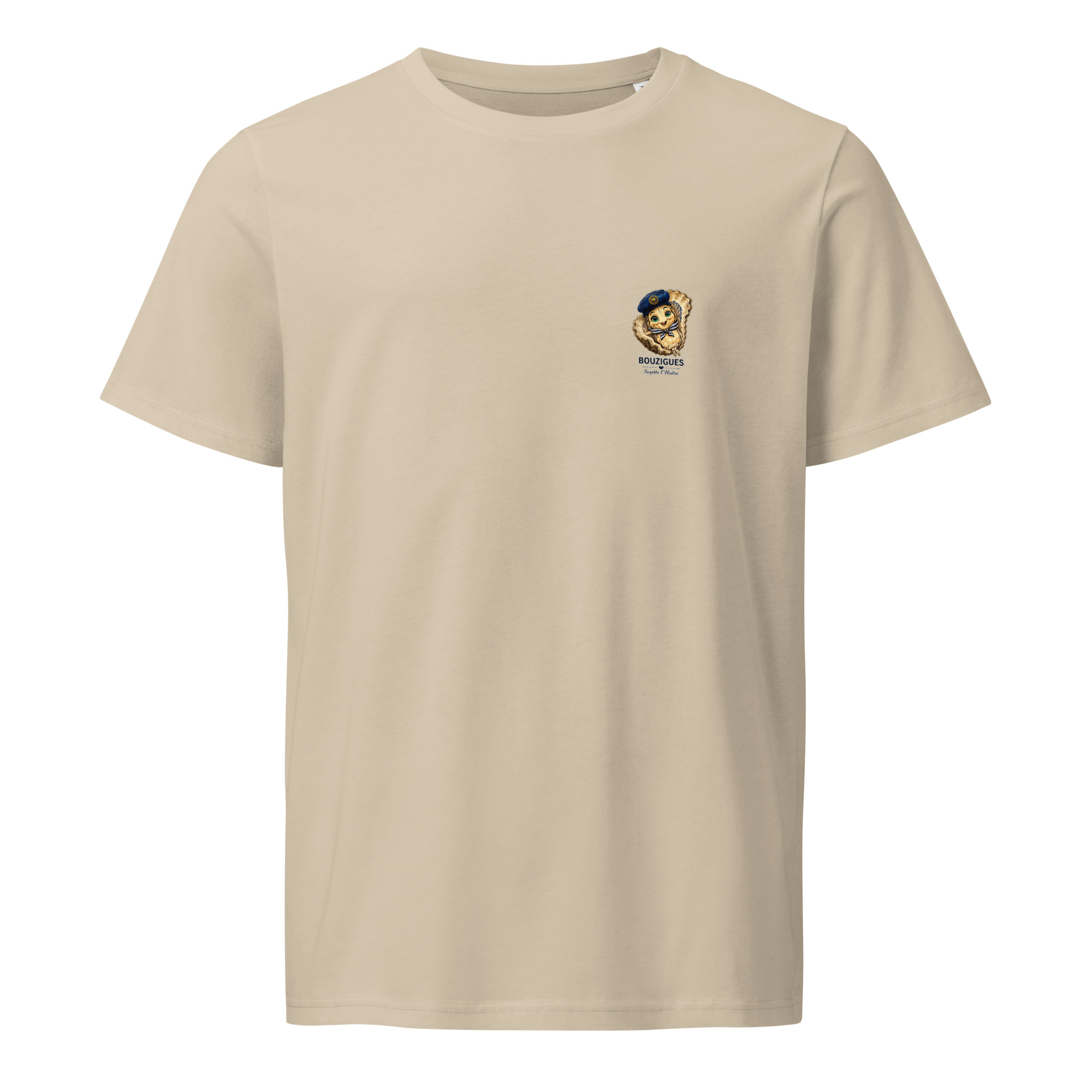 T-shirt Suzette de Bouzigues – Petit motif côté cœur