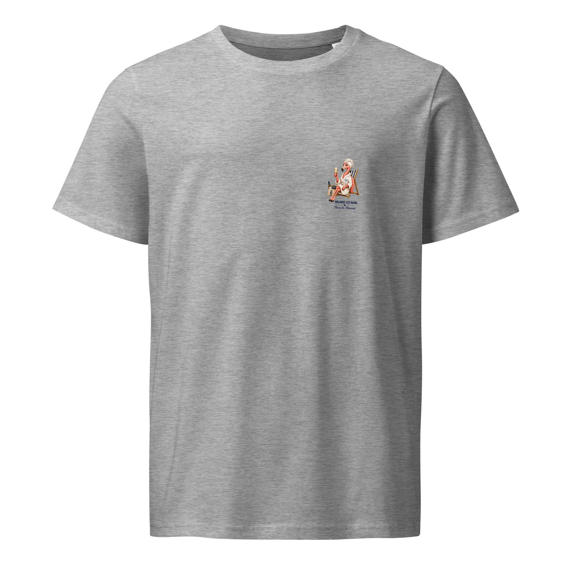 T-shirt Flora de Balaruc-les-Bains – Petit motif côté cœur – Image 2