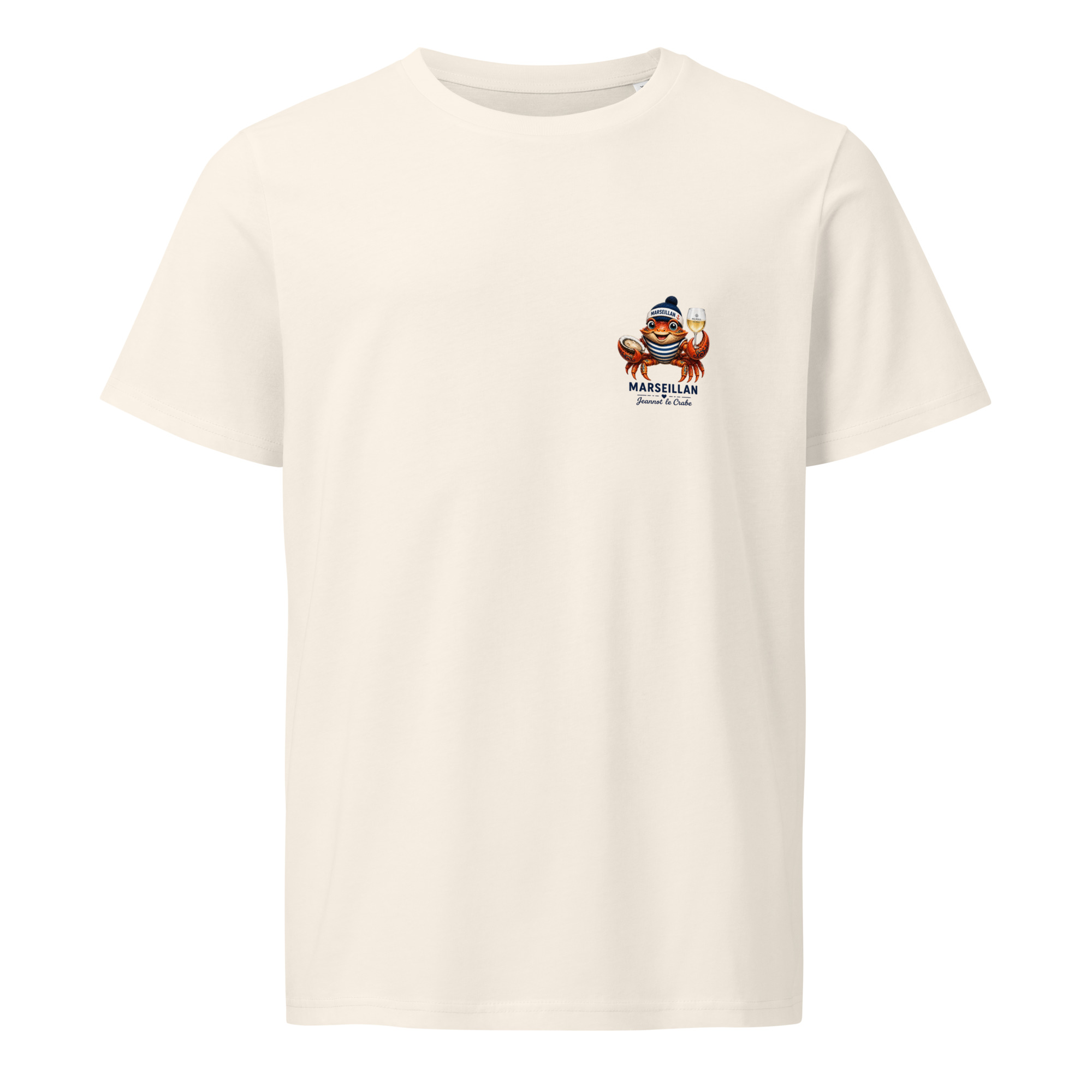 T-shirt Jeannot de Marseillan – Petit motif côté cœur – Image 3