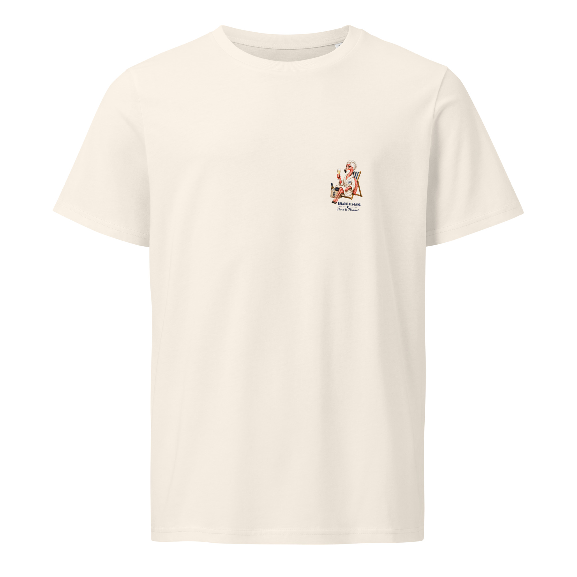 T-shirt Flora de Balaruc-les-Bains – Petit motif côté cœur – Image 3