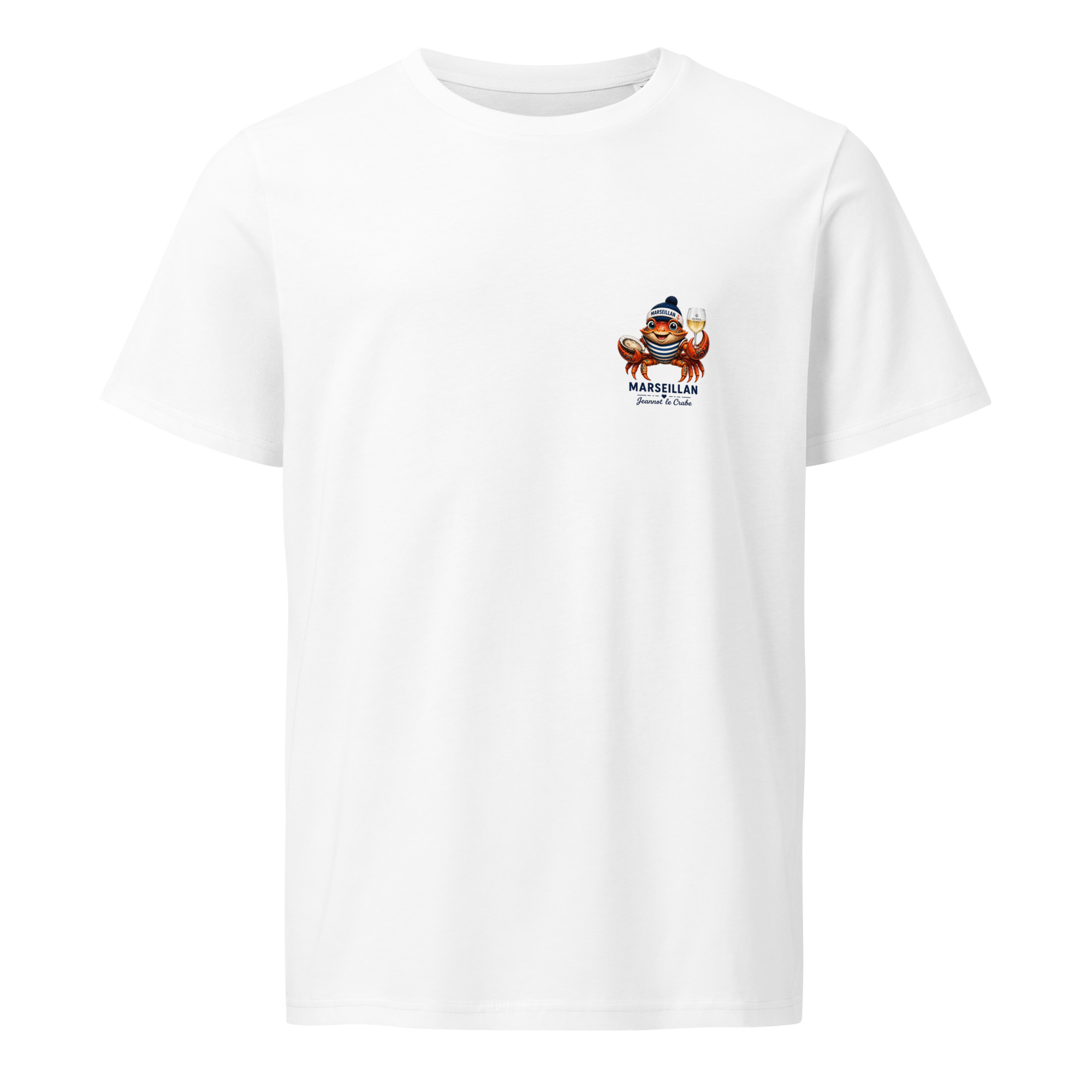 T-shirt Jeannot de Marseillan – Petit motif côté cœur – Image 4
