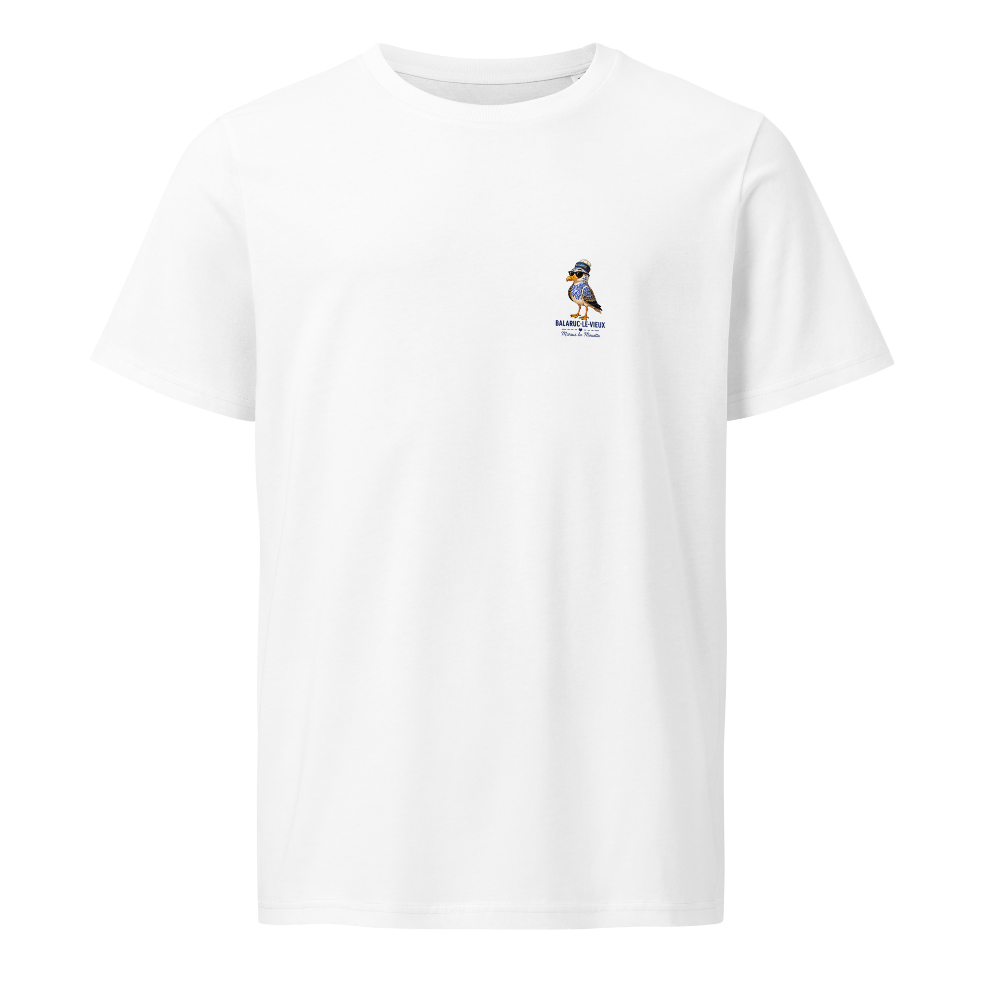 T-shirt Marius de Balaruc-le-Vieux – Petit motif côté cœur – Image 4
