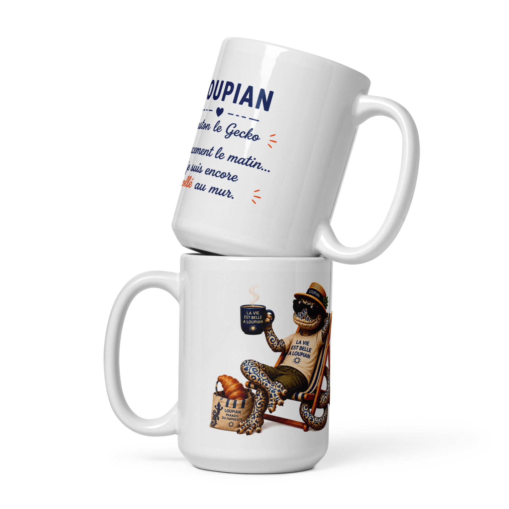 Mug Gaston le Gecko – Loupian