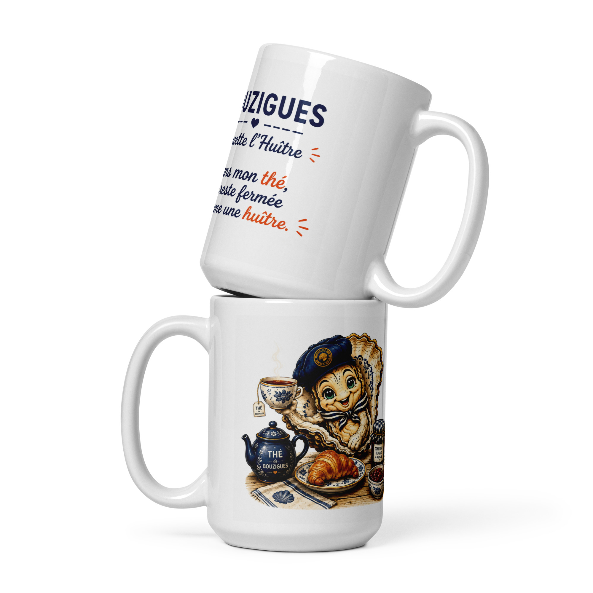 Mug Suzette l’Huître – Bouzigues