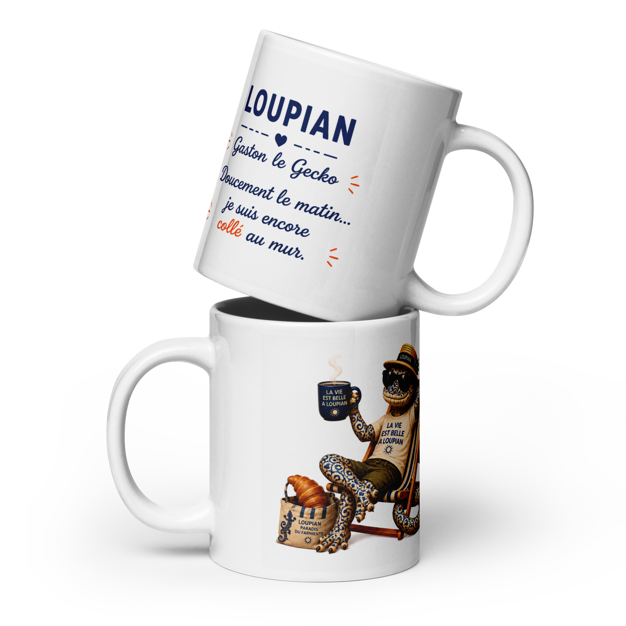 Mug Gaston le Gecko – Loupian