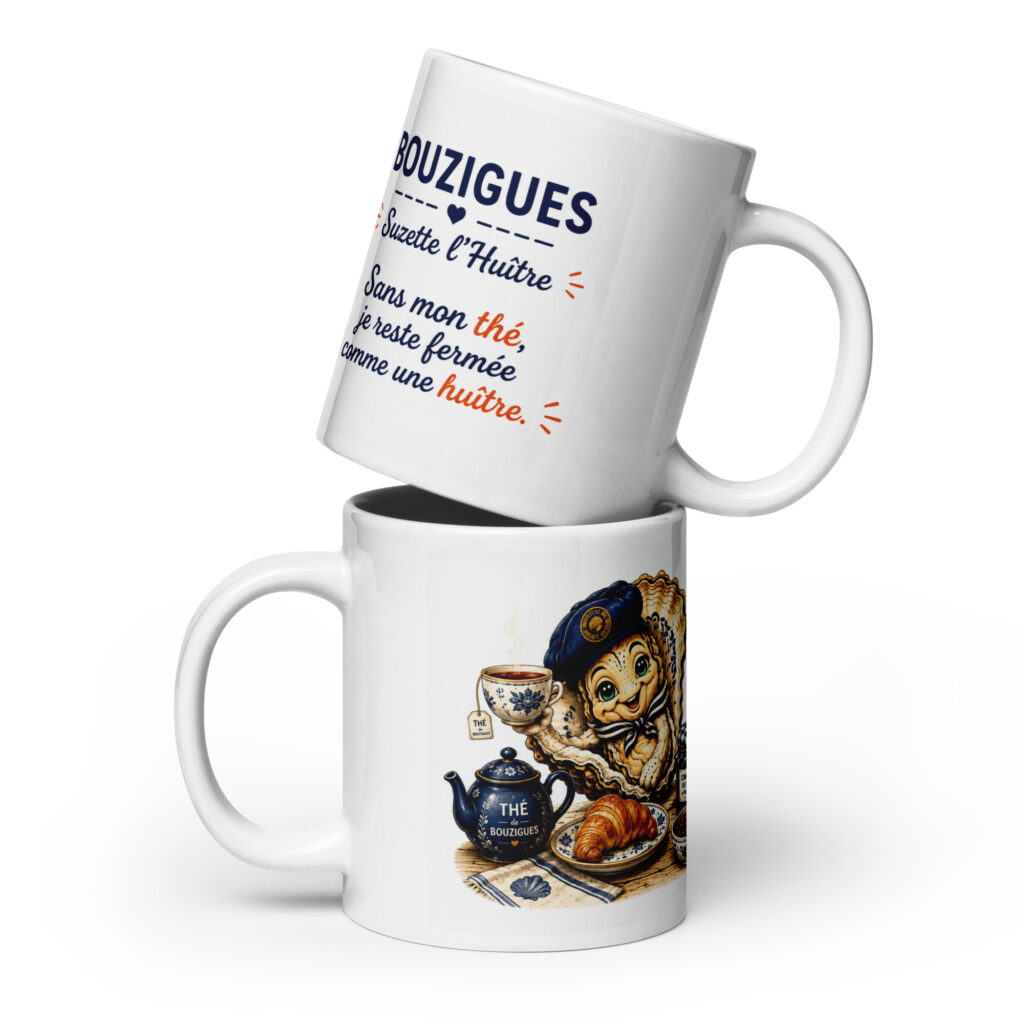 Mug Suzette l’Huître – Bouzigues