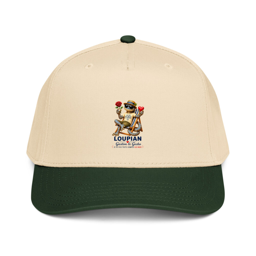 Casquette Gaston le Gecko de Loupian – TeamThau