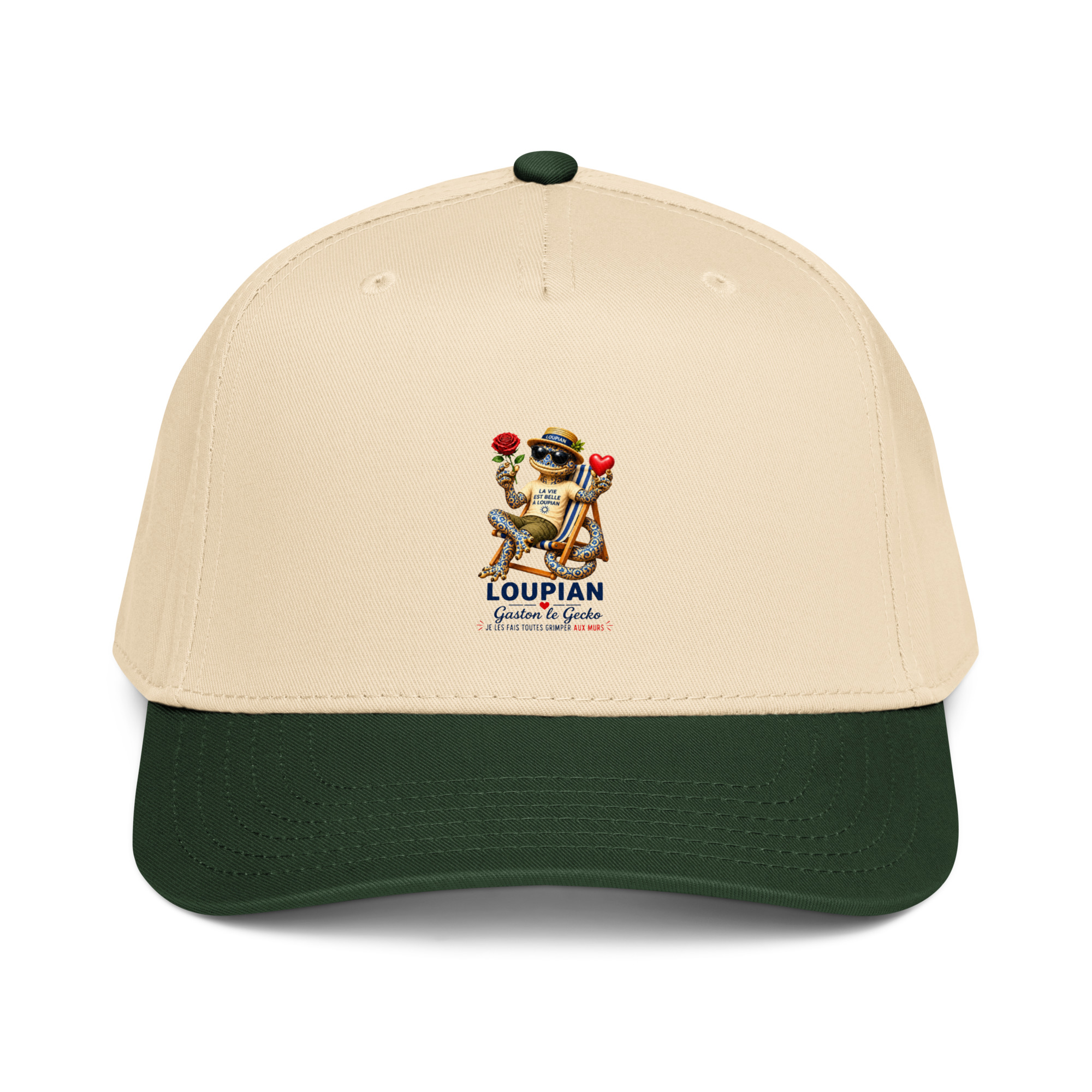 Casquette Gaston le Gecko de Loupian – TeamThau