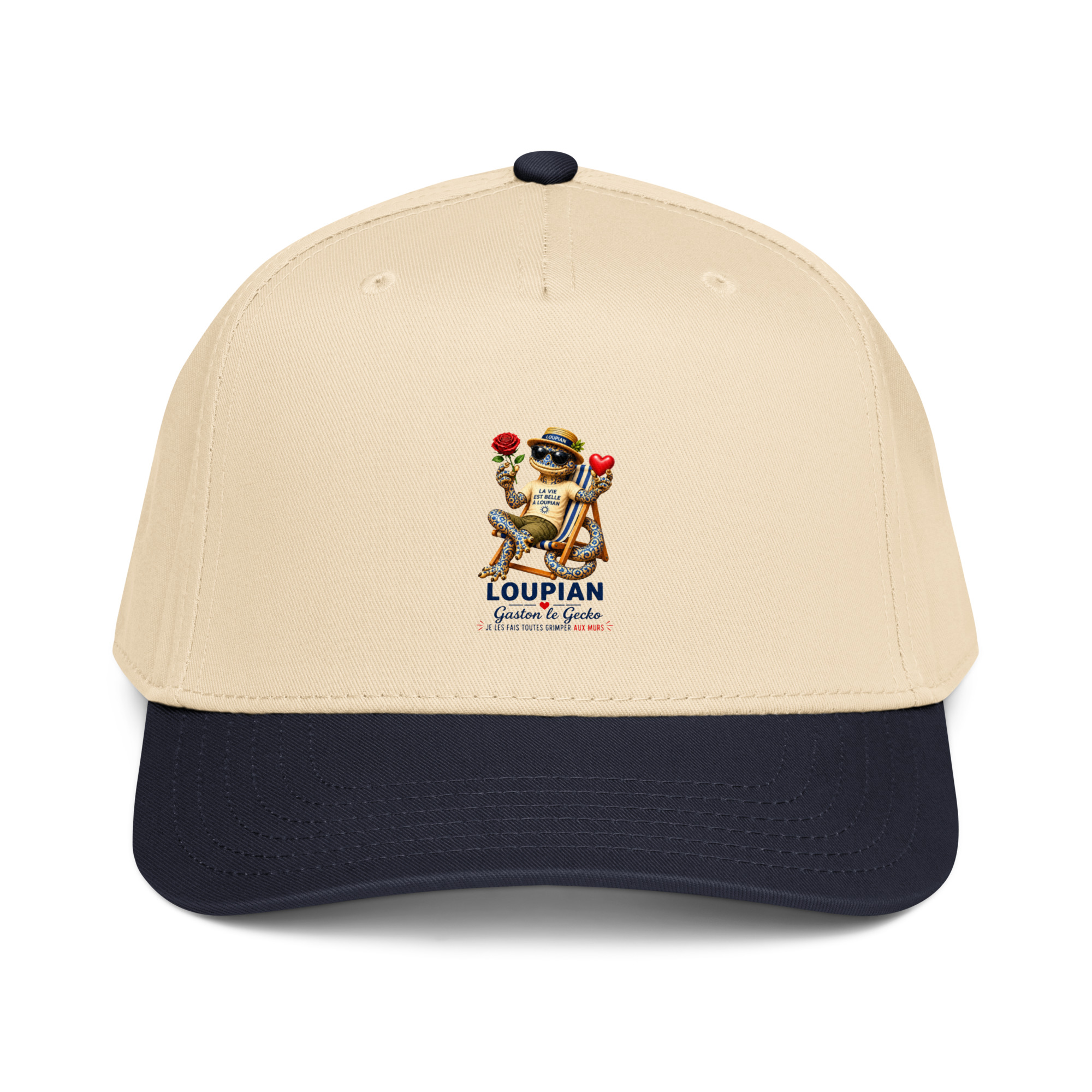 Casquette Gaston le Gecko de Loupian – TeamThau – Image 4