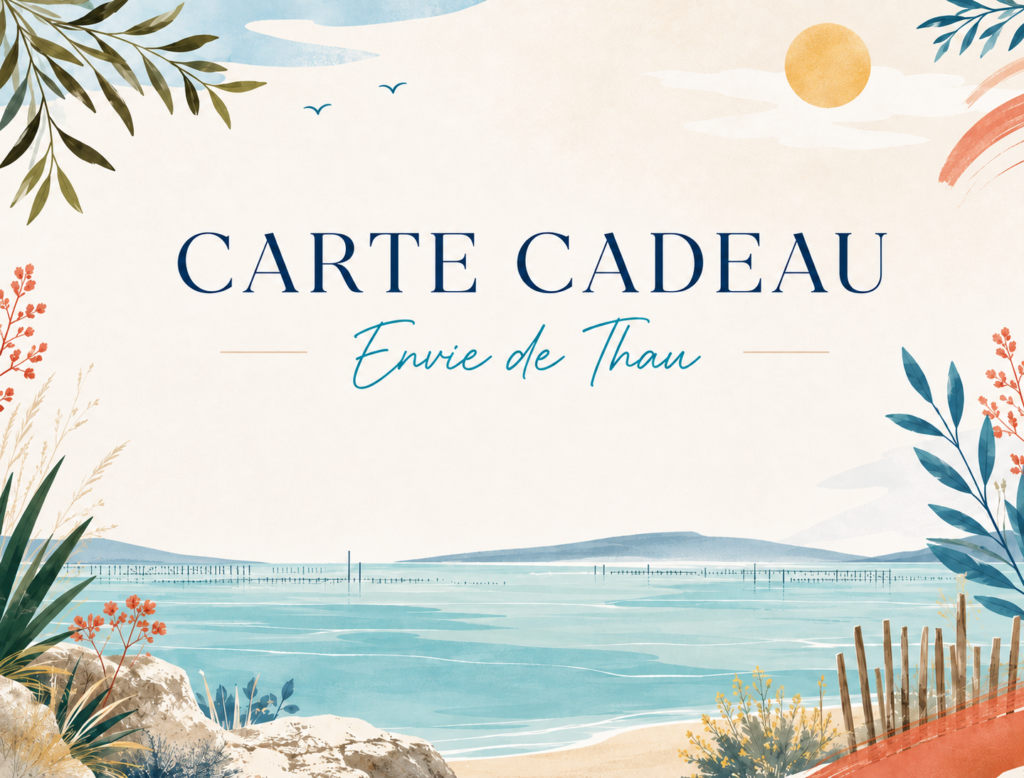 Carte cadeau envie de thau